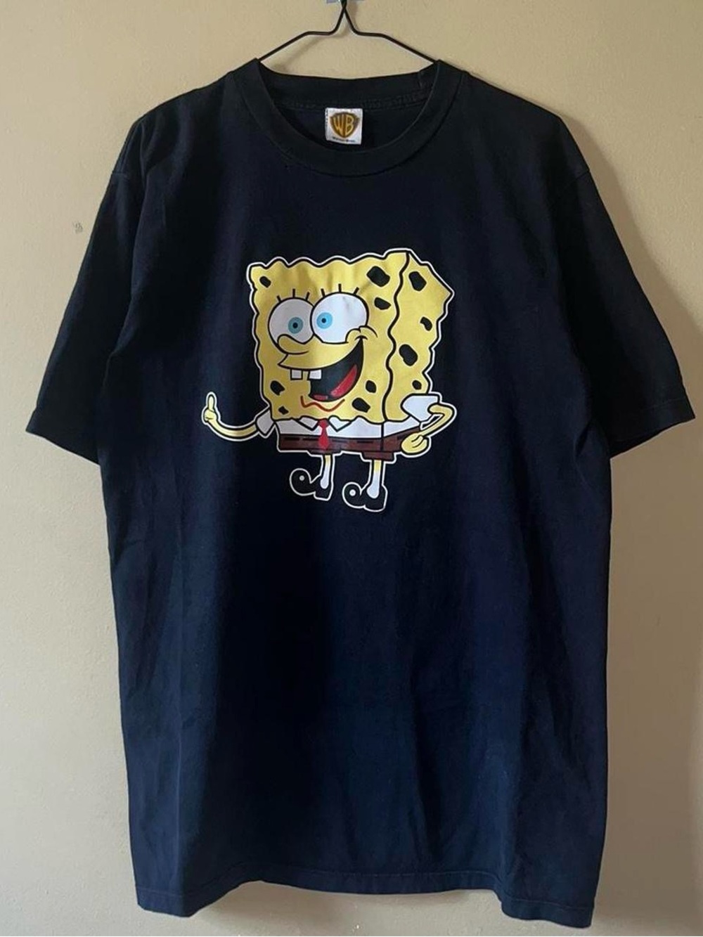 Vintage 90s / Y2K SpongeBob SquarePants Thumbs Up Pilot Episode Graphic T-Shirt